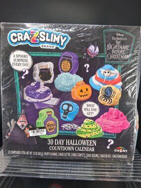 Cra-Z-Slimy 30-Day Halloween Countdown Calendar Cra-Z-Art Disney